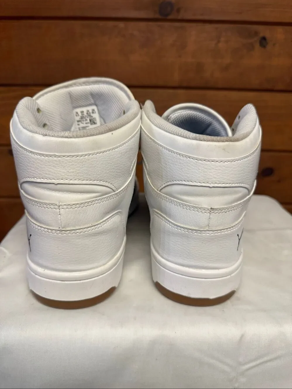Puma Rebound Layup SL White/black Sz 10.5